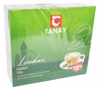 Чай зеленый байховый &quotТанай Лондон" 100 пакетов x 2 гр